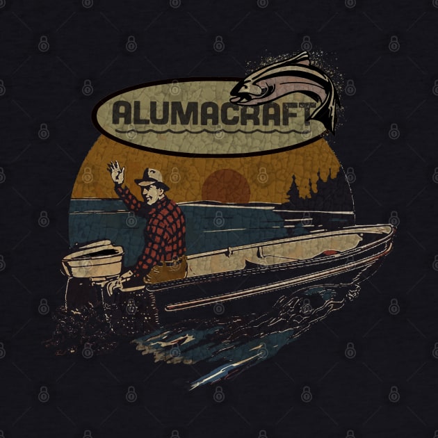 Vintage Alumacraft boats USA by Midcenturydave